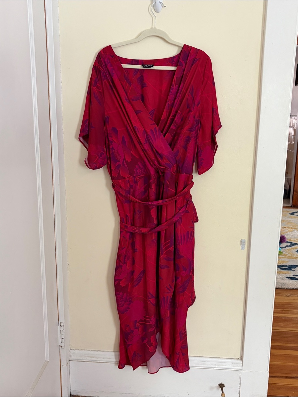 City Chic mystic fever midi dress